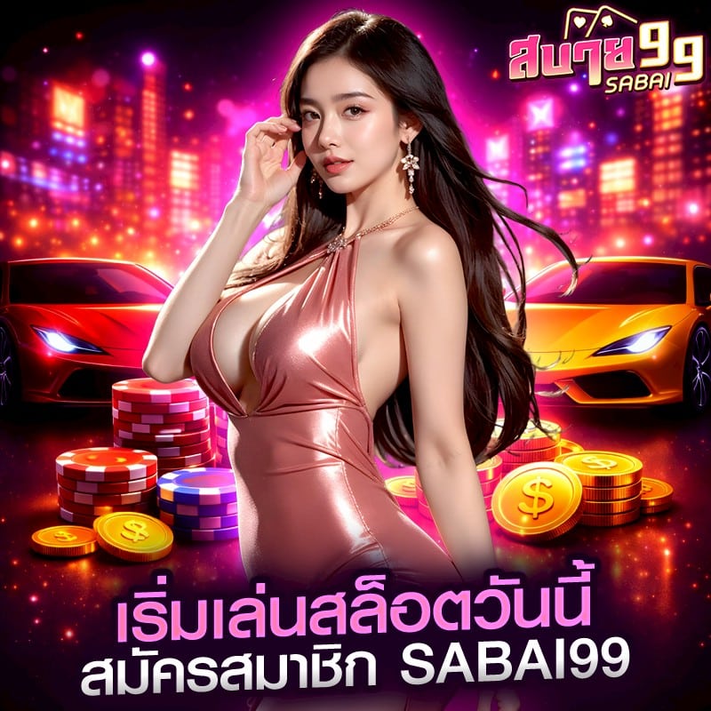 เริ่มเล่นสล็อตวันนี้ สมัครสมาชิก sabai99